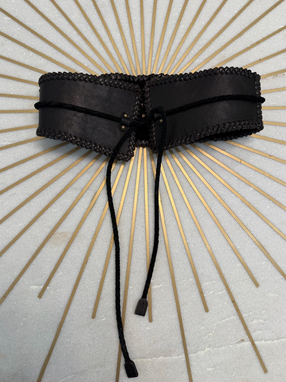 Free People Corset Belt 100% Cow Leather